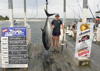 Junior captures record big eye at JB comp